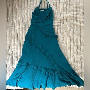 Beautiful, flowy Joyfolie Girls dress teal